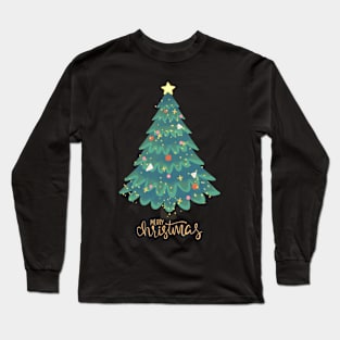 Merry Christmas Special Tree Long Sleeve T-Shirt